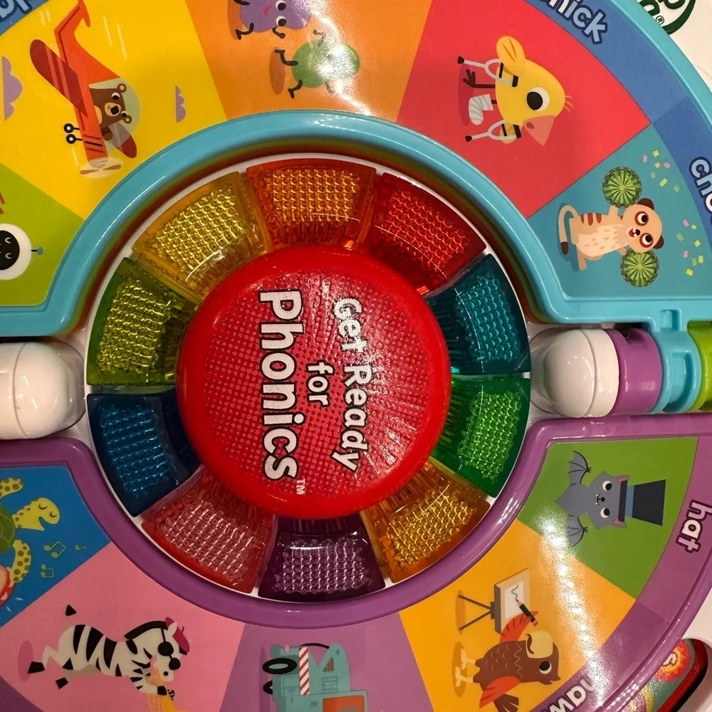 Leap Frog Get Ready For Phonics Spin Learn Interactive Word Sounds Learning TEST